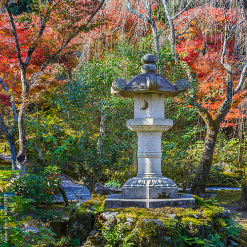 Naklejka samoprzylepna Ogród sogen-ji Tenryu-ji w Kioto