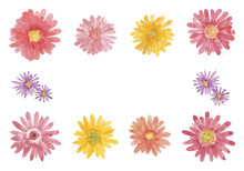 ガーベラの花のセット