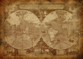 Old world map