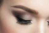 Fototapeta Panele - Eye makeup