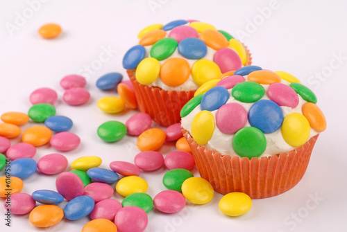 Board z aluminiowym obramowaniem Ciastko con smarties