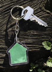 Keychain in a shape of house