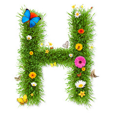 Wall Mural - Spring letter 