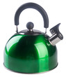 © heinteh - Kettle with whistle on a background.