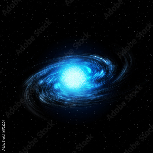Naklejka samoprzylepna Ilustracja galaktyki spiralnej