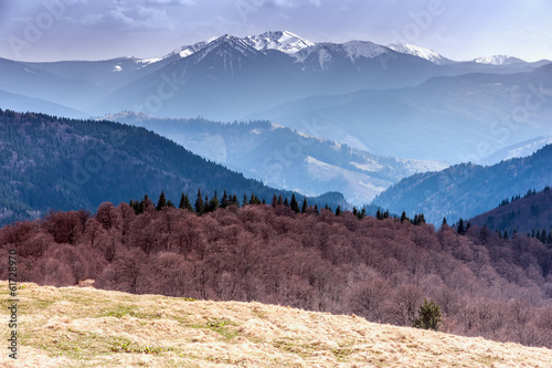 Plakat na papierze fotorealistycznym Góra