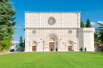 Wall Mural - Basilica of Santa Maria di Collemaggio - L'Aquila - Italy