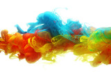 Fototapeta  - Colorful ink in water