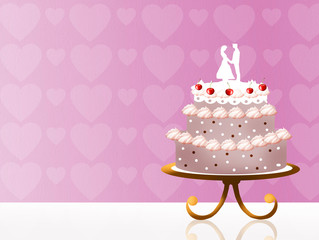 Poster - Wedding cake