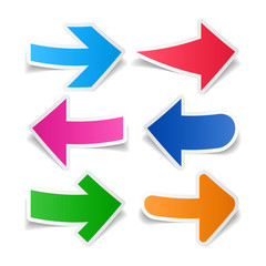 paper arrows set