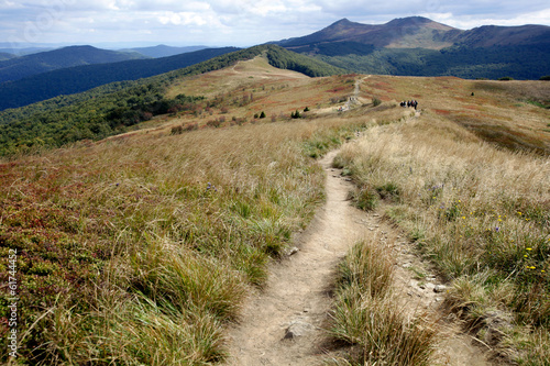 Naklejka samoprzylepna Bieszczady, polska