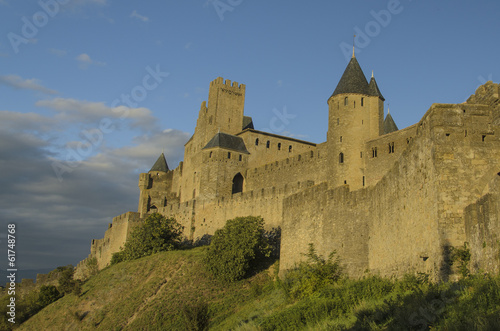 Board z aluminiowym obramowaniem Miasto Carcassonne