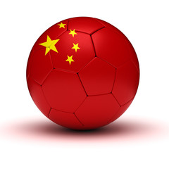 Wall Mural - Chinese Football