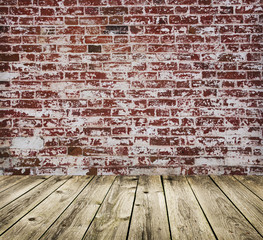  Studio background with brick wal