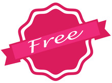 Pink Free Icon