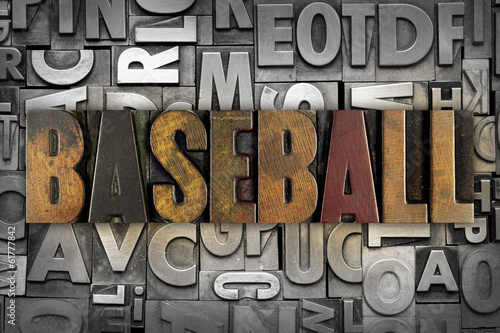 Board z aluminiowym obramowaniem Baseball