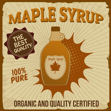 Maple Syrup Poster