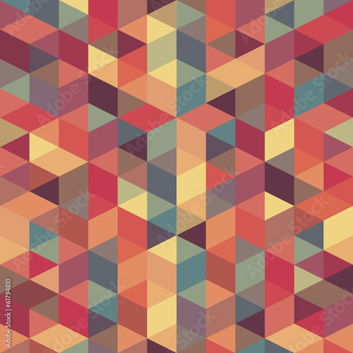Board z aluminiowym obramowaniem Abstrakcyjny wzór geometryczny retro