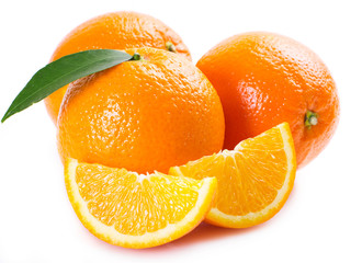 Wall Mural - Fresh orange