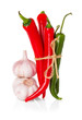 chili pepper and garlic