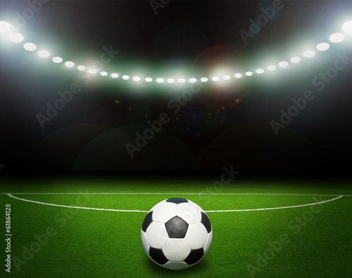 Plakat na papierze fotorealistycznym Piłka nożna bal.football,