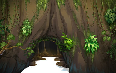 Wall Mural - A cave