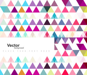 Wall Mural - vector geometric colorful pattern with mosaic shapes background