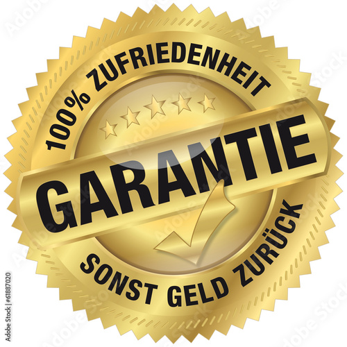 Fotografía Zufriedenheitsgarantie – 100% Zufriedenheit oder Geld zurück