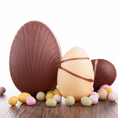 Wall Mural - chocolate egg