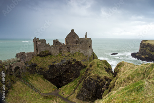 Naklejka samoprzylepna Dungeon Castle - północna Irlandia