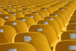 Tribünen-Sitze/Arena/Stadion gelb