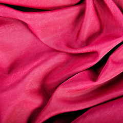 red textile background with folds