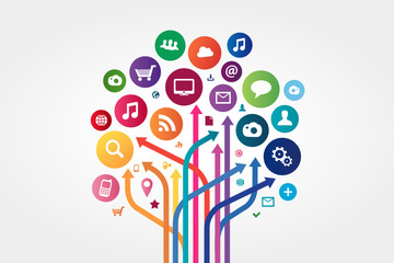Wall Mural - internet
