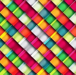 Wall Mural - geometric colorful seamless pattern texture design vector backgr