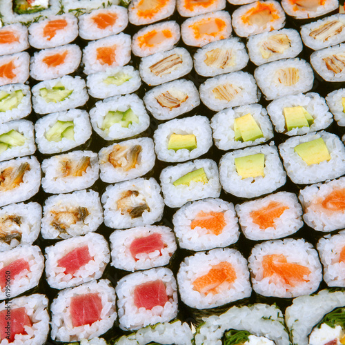 Tapeta ścienna Japońskie sushi