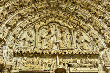 France,  the Chartres cathedral in  Eure et Loir