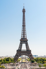 the eiffel tower in paris france