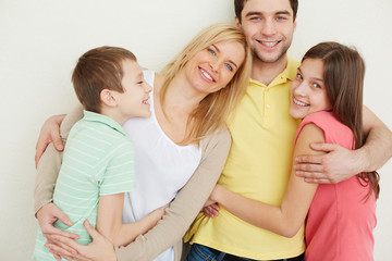 Poster - Cheerful family