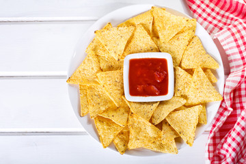 Wall Mural - plate of nachos