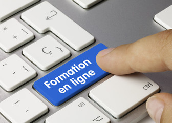 Formation en ligne. Clavier