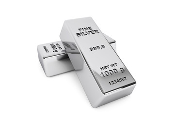 Aufkleber - Bank Silver Bars