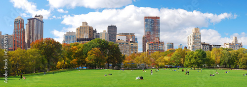 Fotoboard na płycie Panoramę panoramę Nowego Jorku manhattan central park
