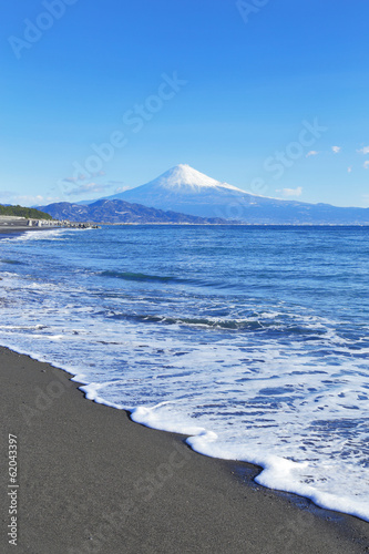 Naklejka samoprzylepna Mt Fuji z Miho no Matsubara