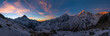 Panoramic view of Annapurna Range at sunrise, Nepal