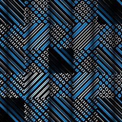 Wall Mural - beautiful seamless pattern geometric abstract vector repeating c