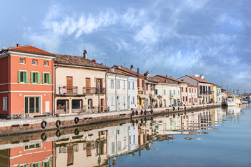 Wall Mural - Cesenatico, seaside town in Emilia Romagna, Italy