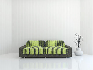 Wall Mural - Sofa with cushions