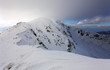 Winter mountain landscape - Low Tatras