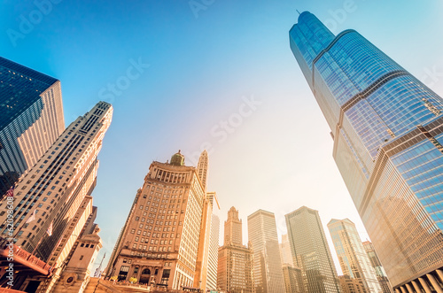 Valokuvatapetti Chicago Skyscrapers
