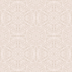 Wall Mural - Seamless lace pattern